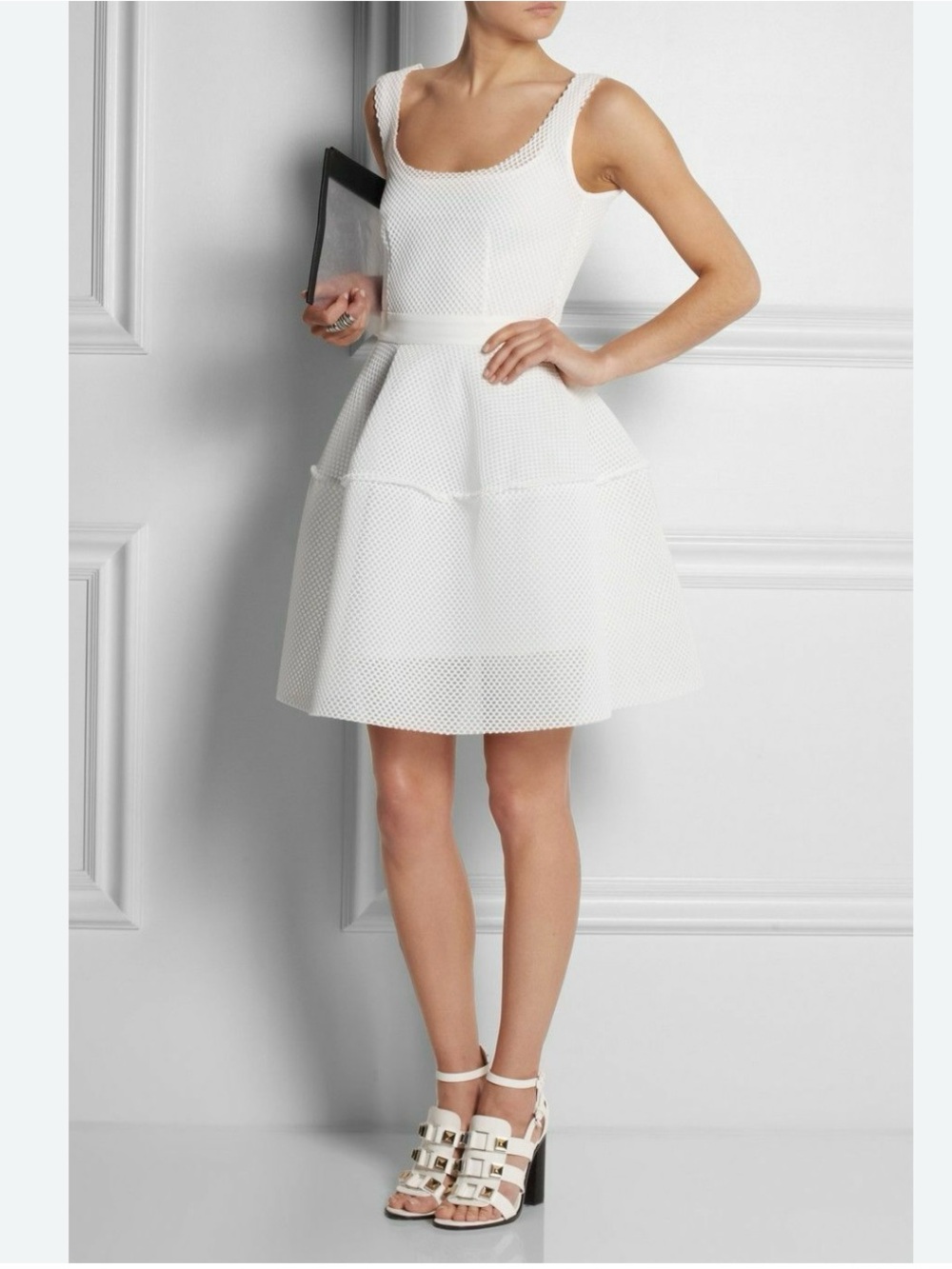 Maje deva Honeycomb  Mini Dress